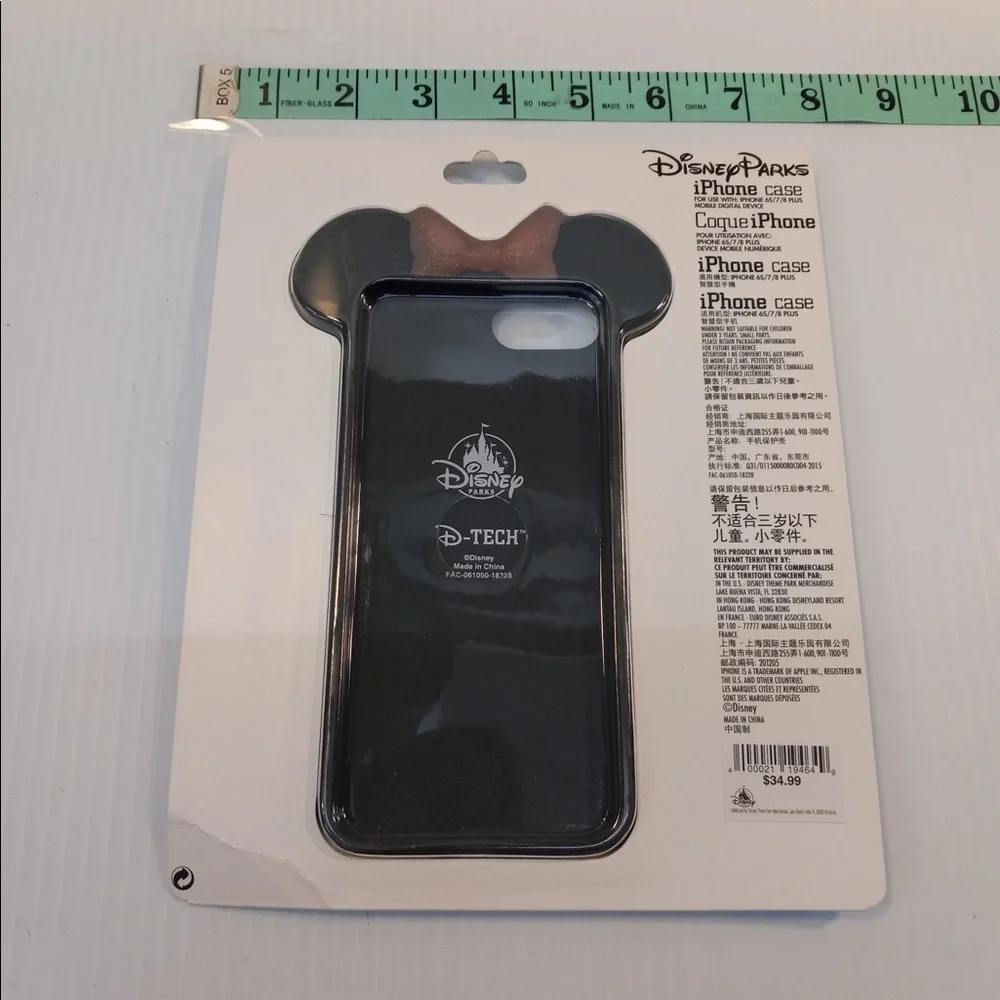 Disney phone cover IPhone 6 Plus 7 plus 8 plus NIB